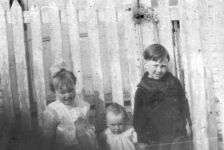 514: l-r Mollie, Gerry and Vince McCarthy. (circa 1923)  - Children of James McCarthy &amp;amp; Julia Reddy